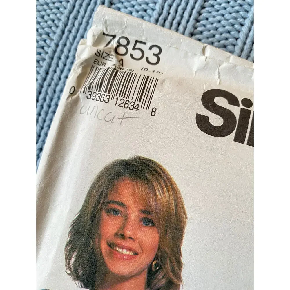 Simplicity Sewing pattern 7853 maxi skirt jacket boho quilt coat